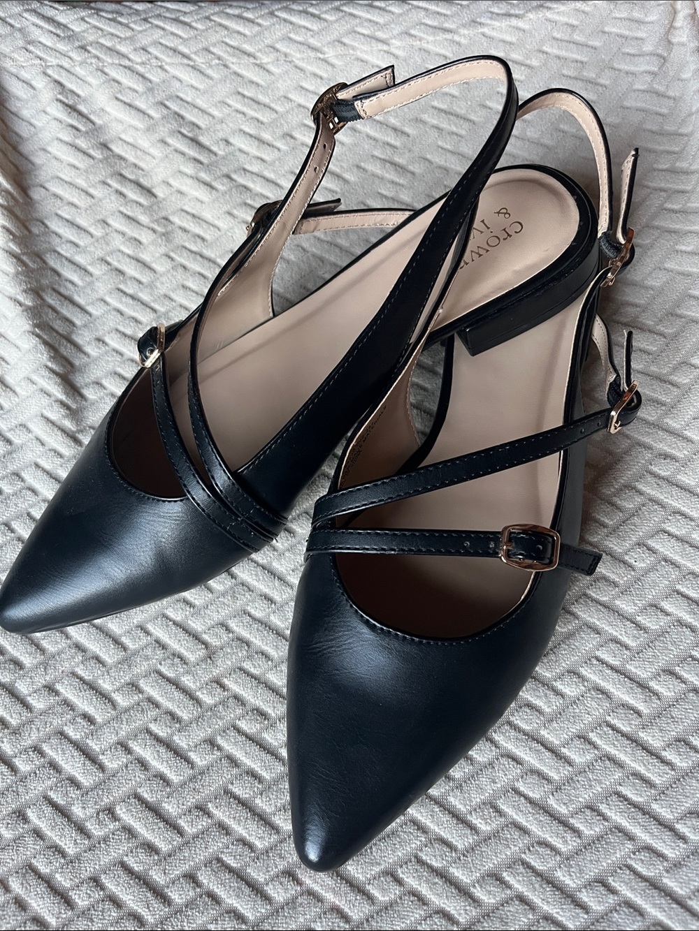 Crown & Ivy Mary Jane Slingbacks